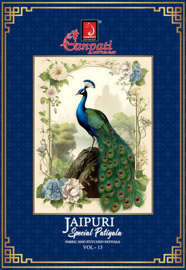 Ganpati Jaipuri Patiyala Vol-13 – Dress Material